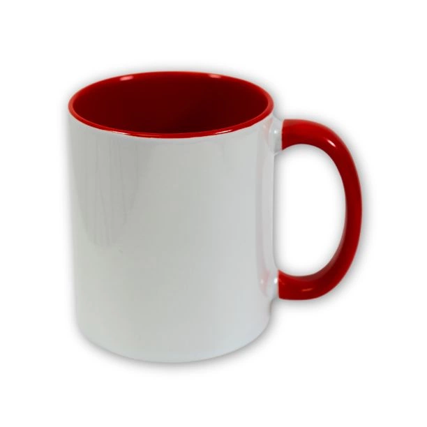 Tazza con manico e interno colorati - M003