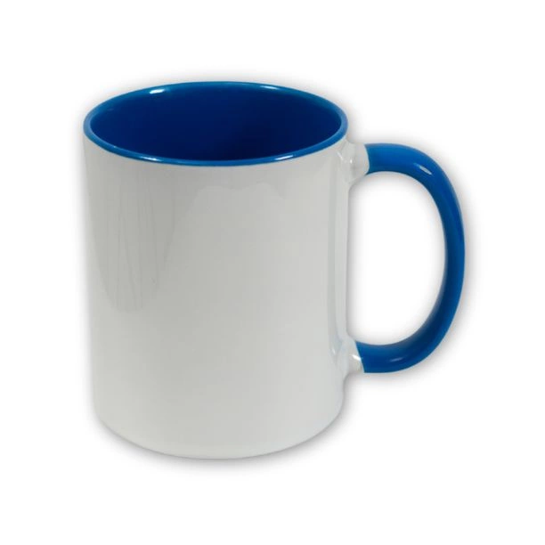 Tazza con manico e interno colorati - M003