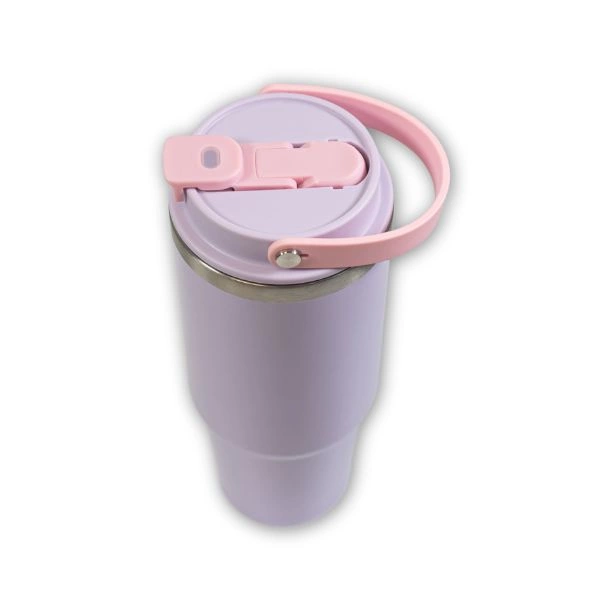 Tazza da viaggio con manico arrotondato