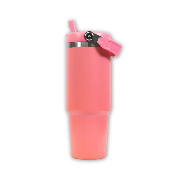Travel mug met vierkant handvat - SS-141