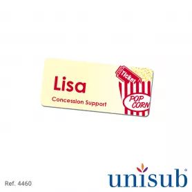Set di 10 distintivi nominativi