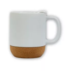 Tazza con base in sughero e coperchio in plastica - M19