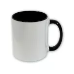 Tazza con manico e interno colorati - M003
