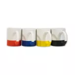Tazza sfondo colorato, finitura opaca - M-YC