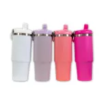 Travel mug met vierkant handvat - SS-141